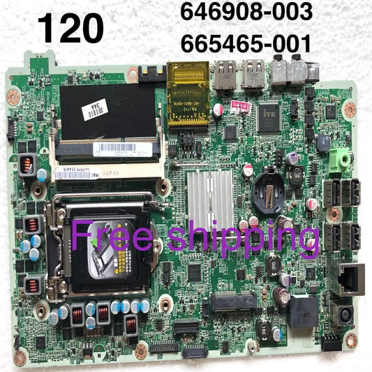 646908-003 For HP Omni 120 AIO Motherboard DA0WJ5MB6E0 665465-001 Motherboard 100%Work